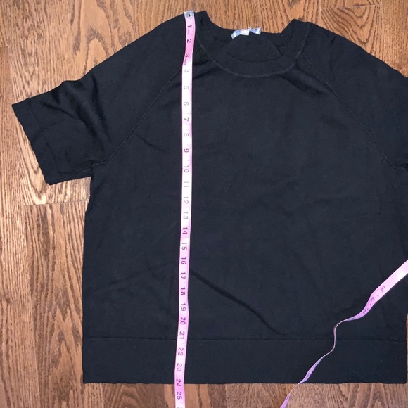CYRUS Sweater Black Short Sleeve. Size M - Picture 7 of 8